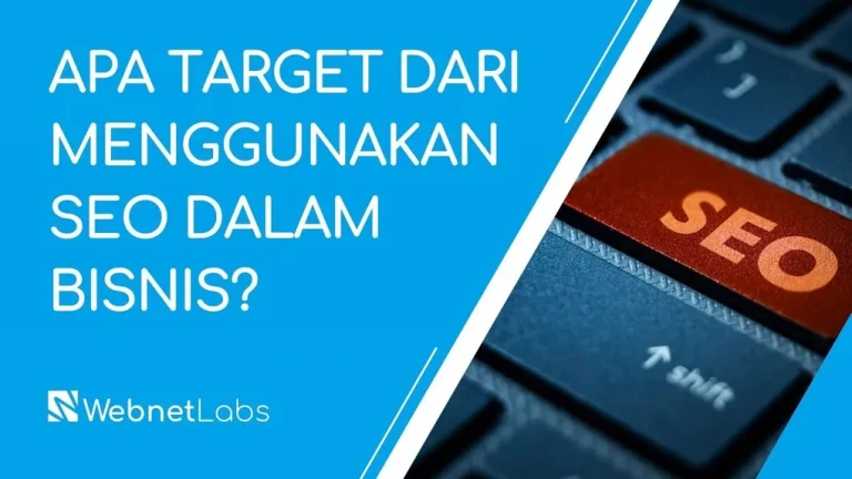 apa target dari menggunakan seo